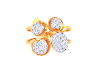 Women Ring MTL 3dm STL OBJ FBX Details 3D print model 36