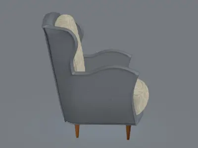Gigi armchair 3D model