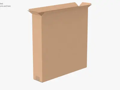  Cardboard Box 50x10x50 Bundle 