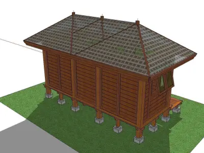 Creative Design-Holiday Cabin-041 3D model