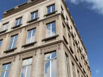 Apartment House 118 Low Poly Low-poly 3D model