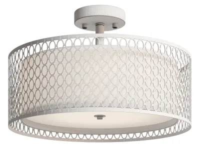 Erika Semi Flush Mount 3D model