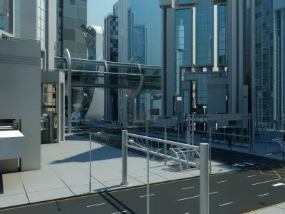 Future City HD 5 3D model