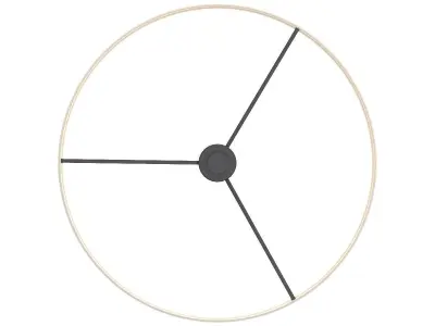 Banded Table Lamp R30086 3D model