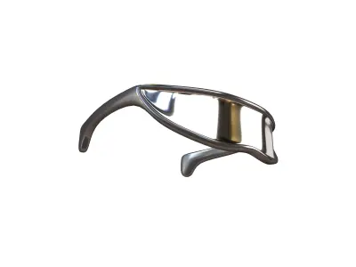 Future Technology Glasses v3 002 Low-poly 3D model