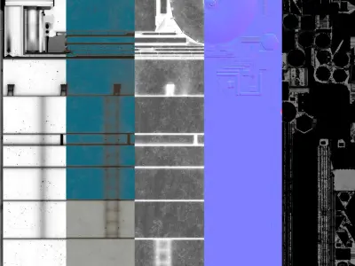  14 Industrial Buildings Collection 