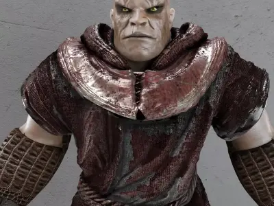 DoomBringer V2 Low-poly 3D model