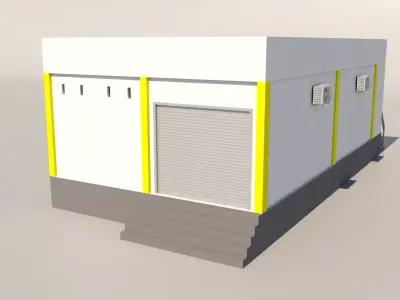 Alfamart Grocery Store 3D print model