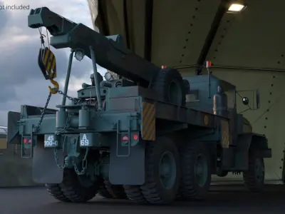  M62 Wrecker Recovery Vehicle Camouflage 