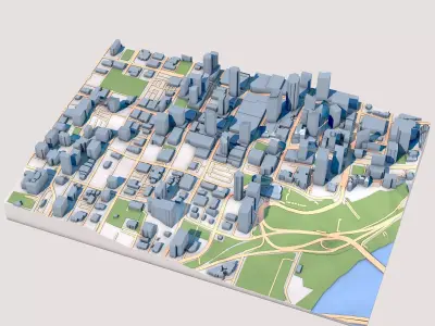 All Saints Anglican Cathedral in Edmonton Canada 3D model