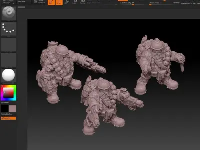 SPACE NANETTI Special Squod 3D print model