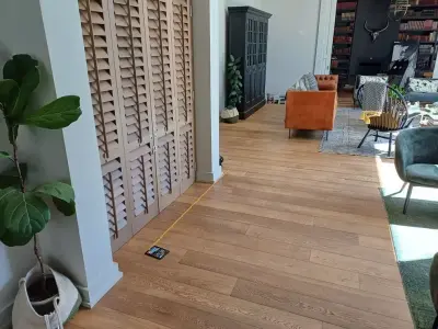 Warm European Oak Planks Texture