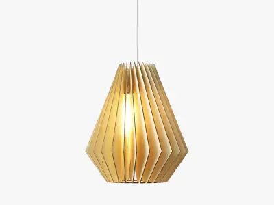 Hektor lamp by IUMI Low-poly 3D model