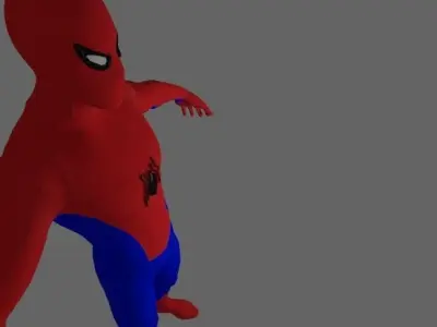 spider-man 3d model MCU rigged 3D model