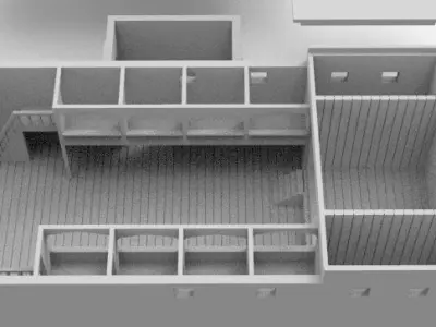 Birdcage Theatre - by WOW Buildings - 3D Printable STL 3D print model