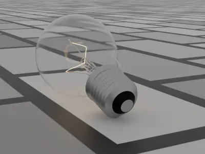 Light Bulb 3D model Free 3D model