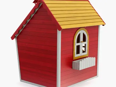 Kids House 2 3D model