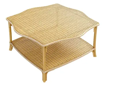 Salency Coffee Table Natural lincoln brooks 3D model