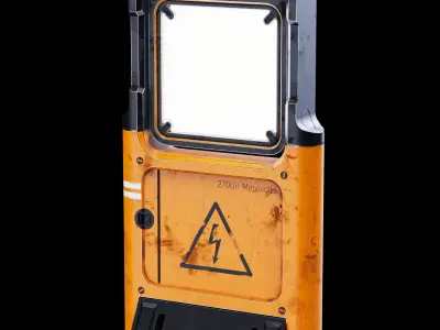 Sci-Fi LED Panel V1 Low-poly 3D model