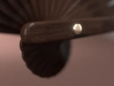 Chinese Fan 3D model