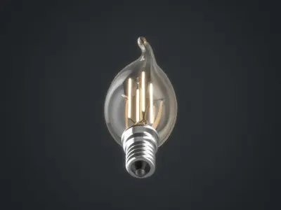 Light bulb 12 3D model