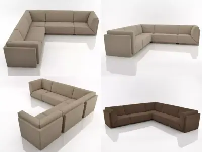 Doutzen 335 corner 3D model