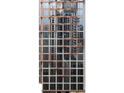 Brigade building 03 3D model