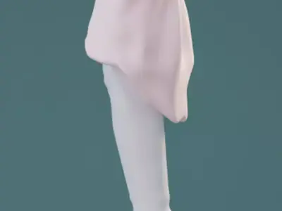 Jinu - Saja Boys Soda Pop KPop Demon Hunters T-pose Low-poly 3D model