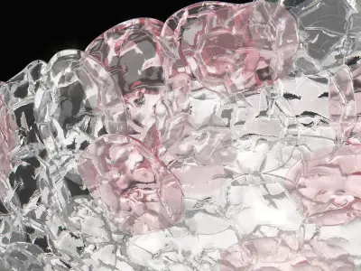 60410x Murano Lightstar Chandelier 3D model