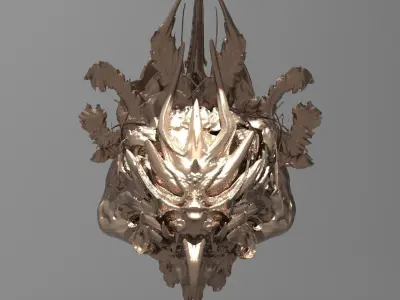 Dragon Emperor Belt 3 3D model