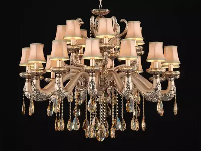 697212 Fastosita Osgona Chandelier 3D model