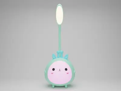 Cute study lamp 3D Model 3D model