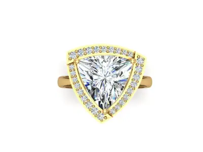 Jewelry ring 421 3D print model