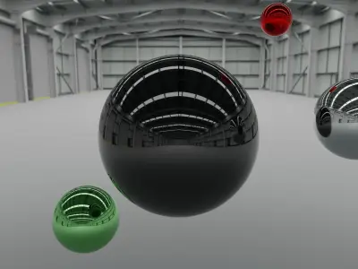 HDRI - Warehouse Interior 2 Texture