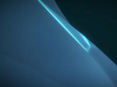 Futuristic Building Super Material 3D model