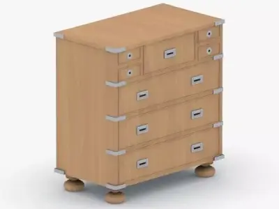 0324 - Dresser Free 3D model