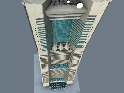 Landmark Tower Yokohama 3D model