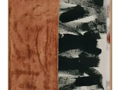 Abstract Painting Frame set 3D model 650
