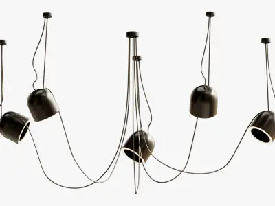 Shilo Dohar Dobo pendant lamp 5 3D model