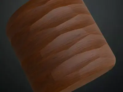 Rough Natural Forest Bark PBR Seamless Texture