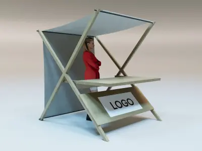 TENT BUSINESS 2 3D model
