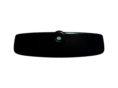 Futuristic Microchip Pendant Necklace Low-poly 3D model