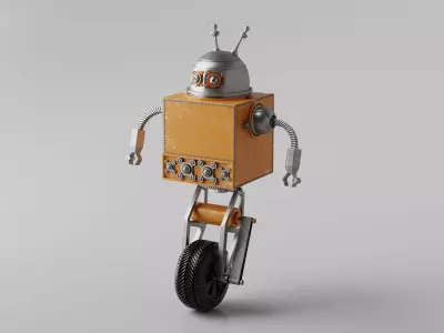 Robot V3 3D model