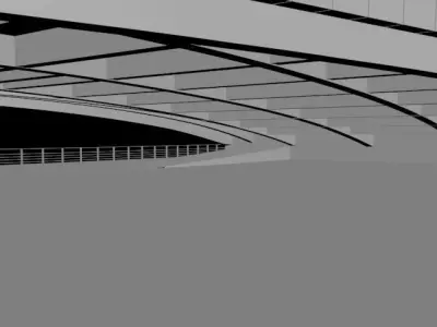 mellat cinema 3D model