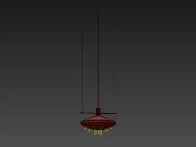 FLUID PENDANT By Wonderglass 3D model