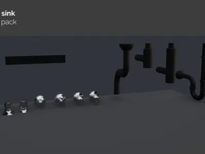 Sink pack 3D model
