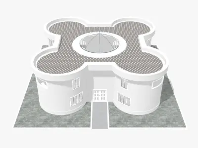 Modern house 2 3D model