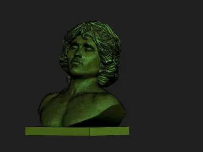 jim morrison 3D print model
