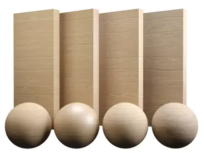 Fine Oak Wood Varnished Texture PBR Vray Corona Blender Texture