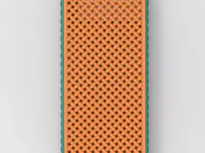 Power Bank 10K mah Enclosure Loop Cross Style 3D print model